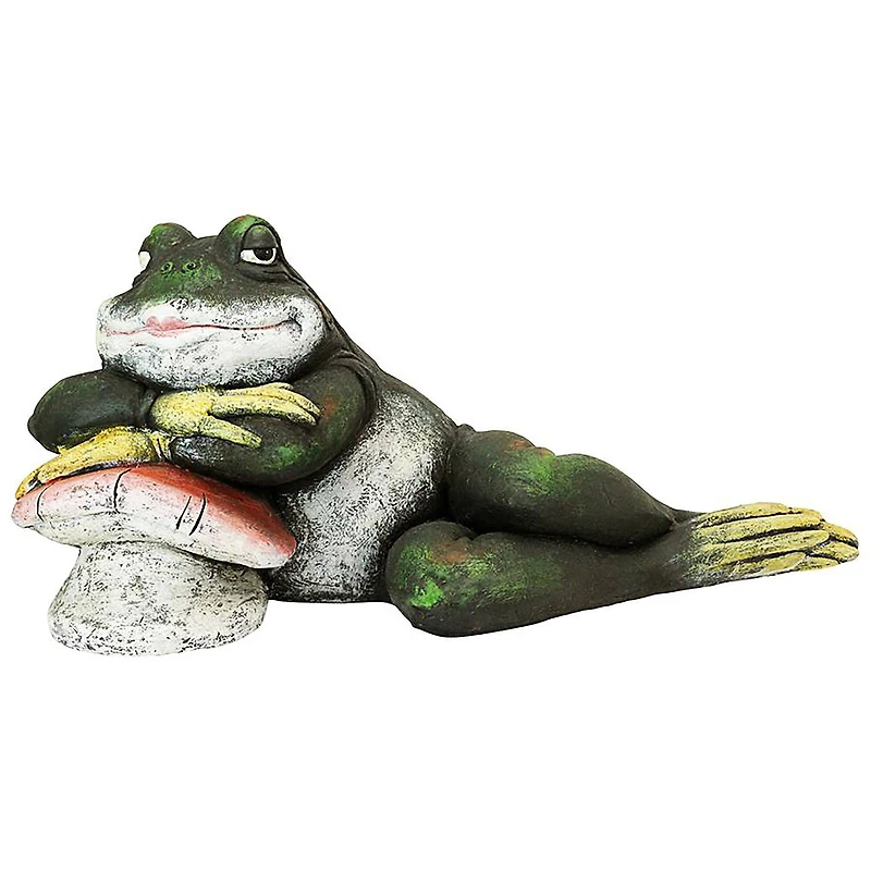 Design Toscano 29" Bert the Flirtatious Frog Garden Toad Statue