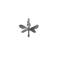 Charmalong™ Silver Plated Dragonfly Charm by Bead Landing™