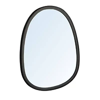 Hello Honey® 11.25" x 14.75" Black Matte Elegance Wall Mirror