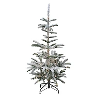 9ft. Pre-Lit Noble Fir Artificial Christmas Tree, Warm White LED Lights