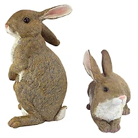 Design Toscano Bashful & Hopper Garden Bunnies Collection Set
