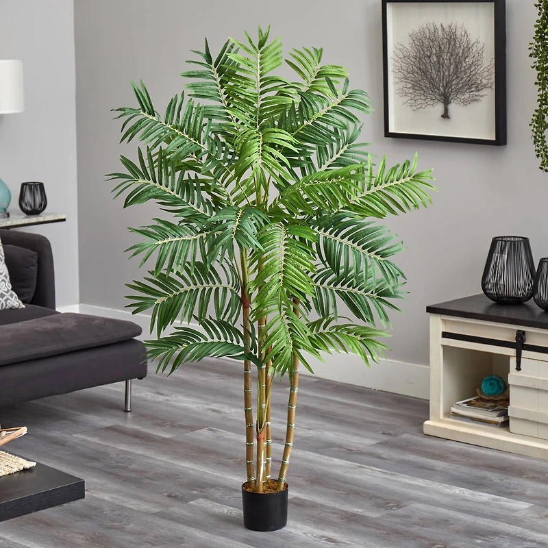 5ft. Potted Areca Palm Artificial Tree