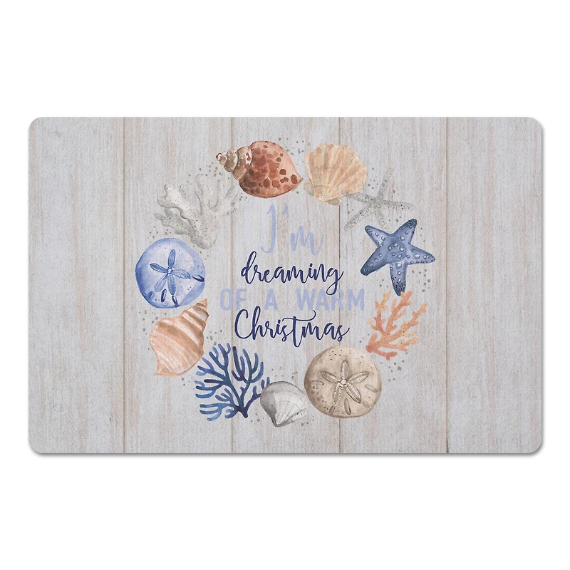 I'm Dreaming of a Warm Christmas Floor Mat