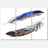 Designart - Colourful Boho Feathers III