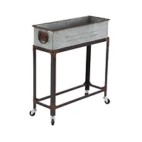 Aluminum Farmhouse Planter Set 24" & 29"