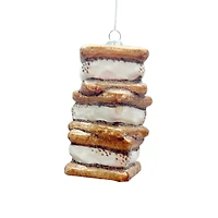 4" S'mores Stack Glass Ornament by Ashland®