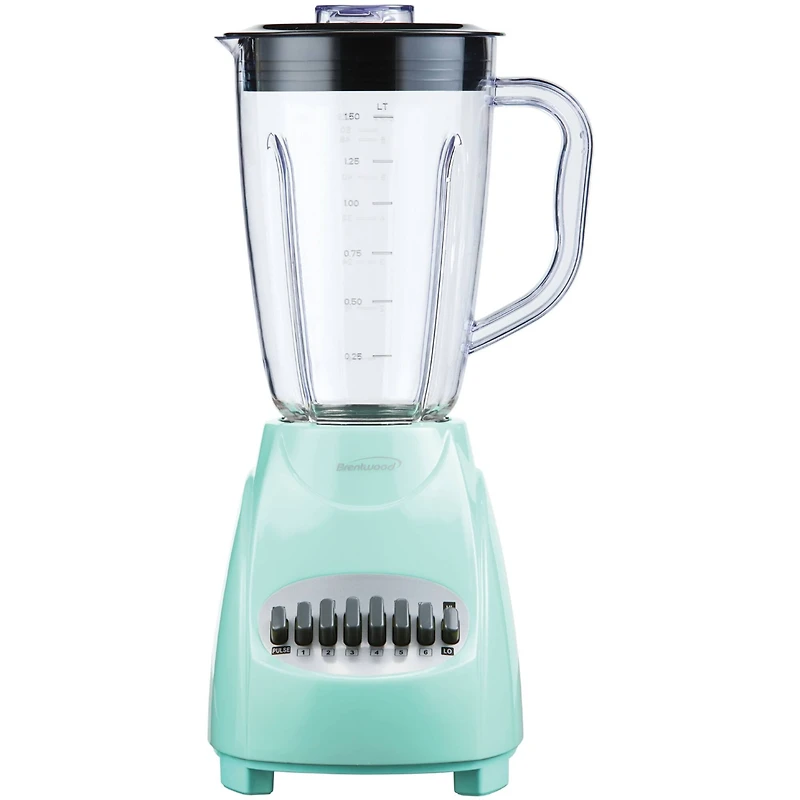 Brentwood Blue 12-Speed & Pulse Blender