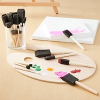 12 Packs: 25 ct. (300 total) Foam Brush Variety Set by Craft Smart®