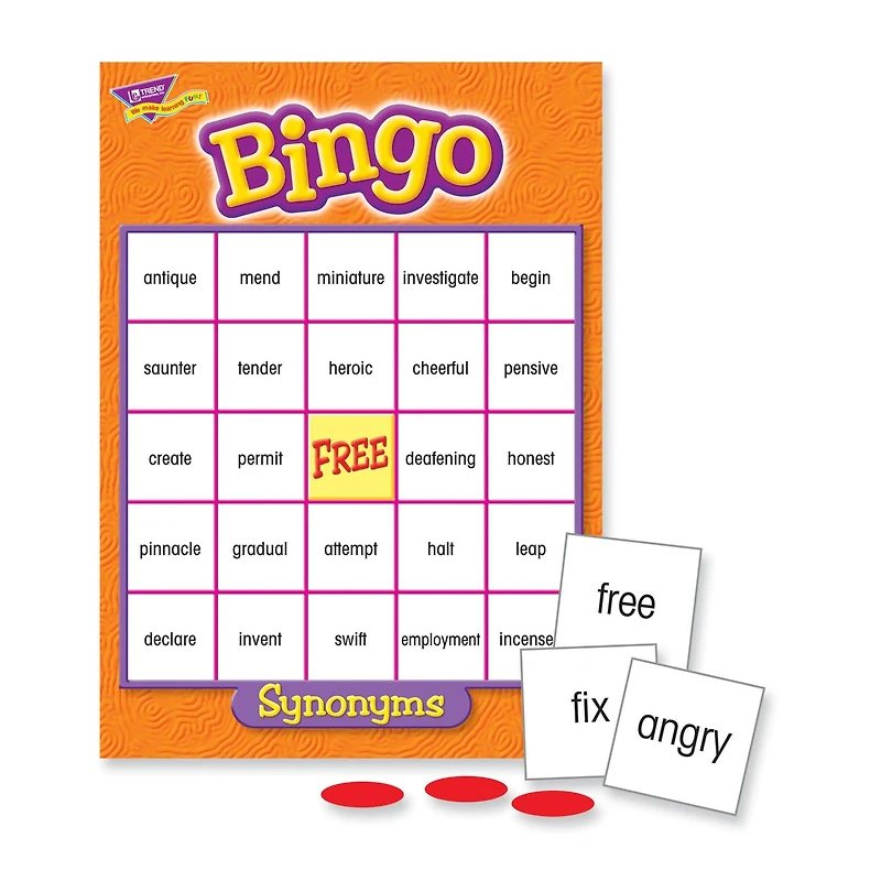 Trend Enterprises® Synonym Bingo