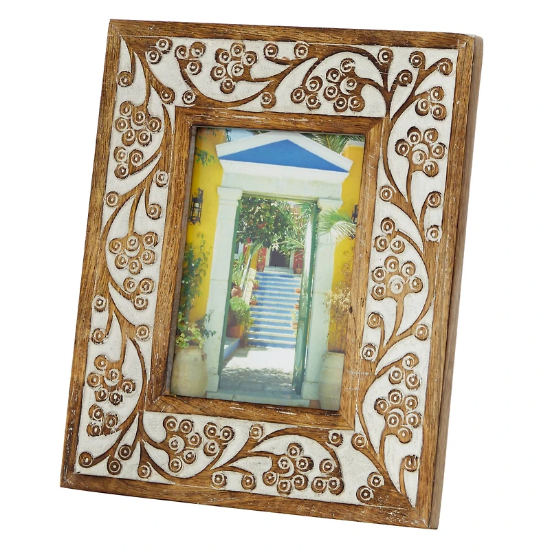 2 Pack Brown Mango Wood Natural 9" x 11" Frame