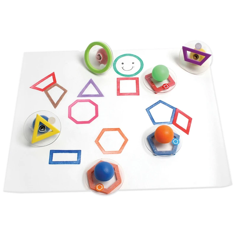 Ready2Learn™ Giant Geometric Shapes Outline Stampers, 10ct.