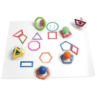 Ready2Learn™ Giant Geometric Shapes Outline Stampers, 10ct.