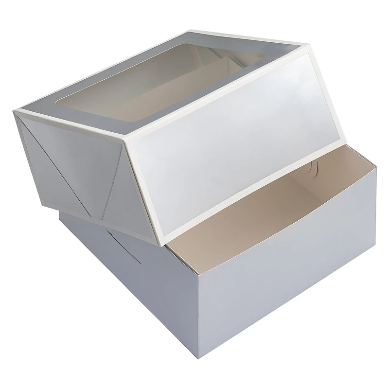 6 Packs: 3 ct. (18 total) Silver Solid Treat Boxes by Celebrate It®