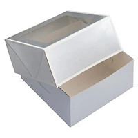 6 Packs: 3 ct. (18 total) Silver Solid Treat Boxes by Celebrate It®