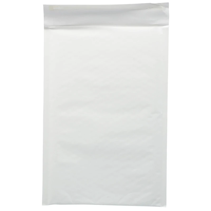 JAM Paper 8.5" x 13" White Kraft Bubble Lite Padded Mailers, 25ct.