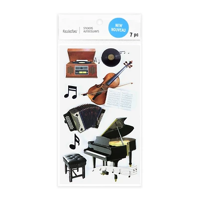 Record Player Dimensional Stickers by Recollections™