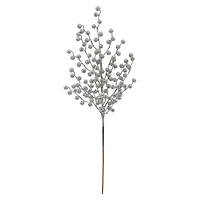 27" Silver Glitz Berry Stem by Ashland®