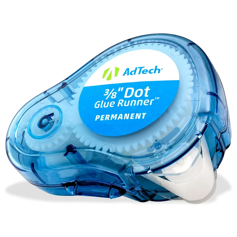 6 Packs: 3 ct. (18 total) AdTech® Permanent 3/8" Dot Glue Runner™