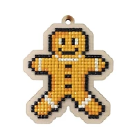 Crafting Spark Gingerbread Man Diamond Painting Kit