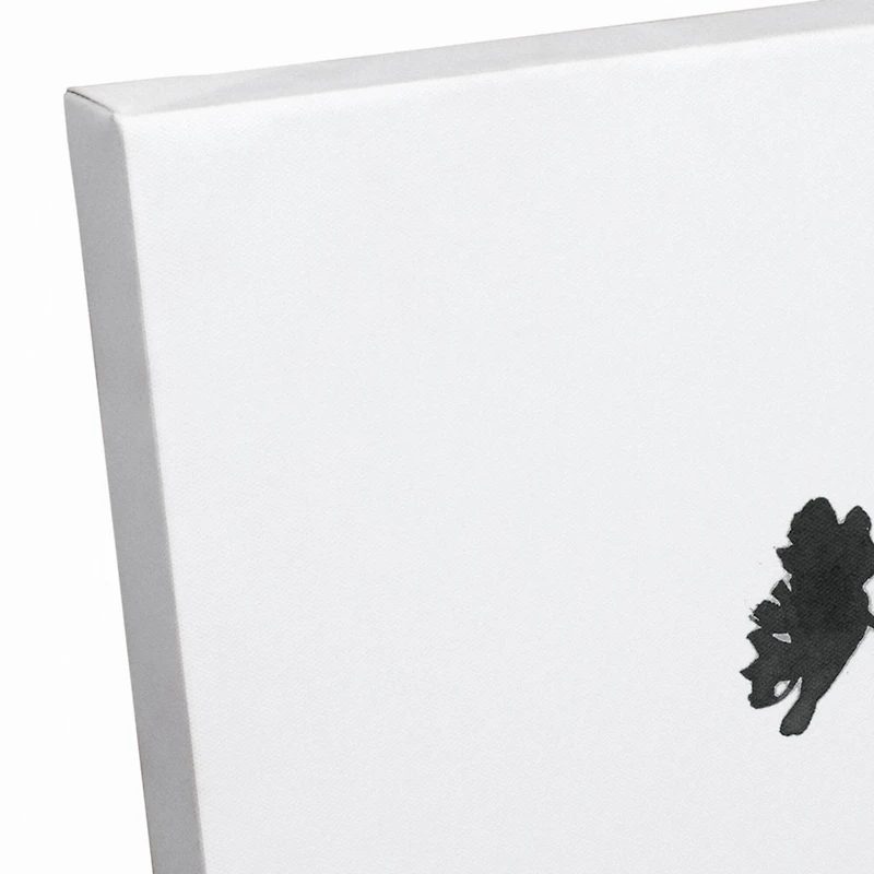 Monochromatic Floral II 30" x 30" Canvas Wall Art