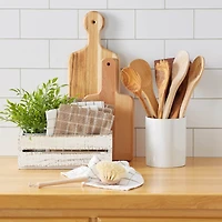 DII® Stone Combo Windowpane Dishcloths, 6ct.