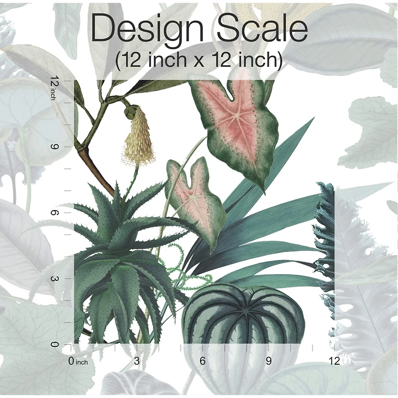 RoomMates Mr. Kate Tropical Peel & Stick Wallpaper