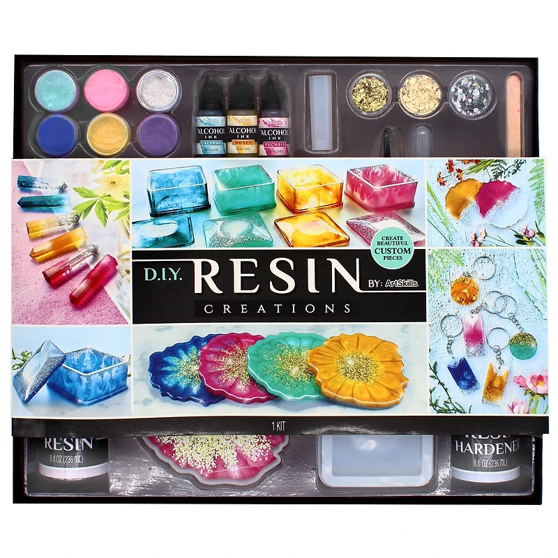 ArtSkills® Epoxy Resin Creations Kit with Molds