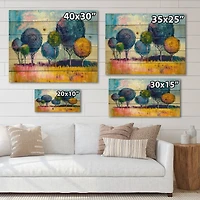 Designart - Autumn Fantasy Trees III