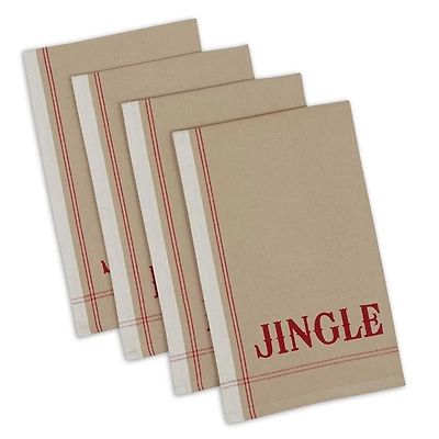 DII® Christmas Housewarming Printed Dishtowels Set