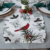 DII® 72'' Holiday Botanical Printed Table Runner