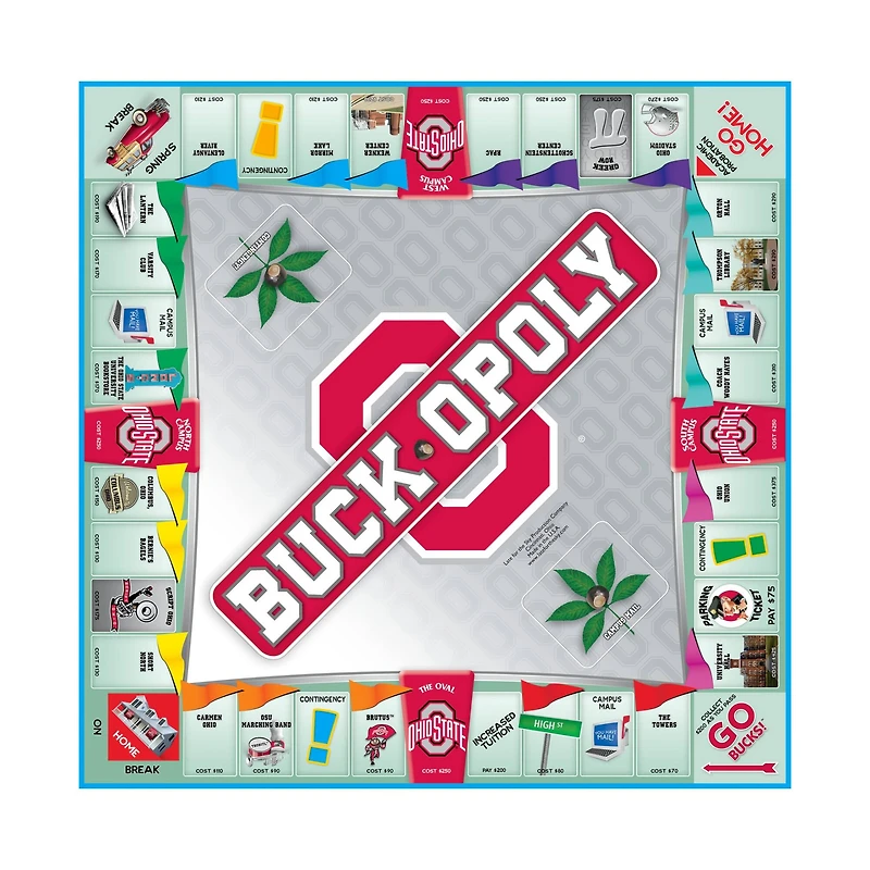 Late For The Sky Buckopoly Game