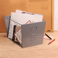 13" Gray Wire Multifunctional Basket