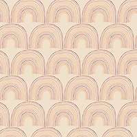 Camelot Fabrics Rainbow Sketch Cotton Fabric