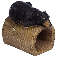 Design Toscano 9" Black Bear Gutter Guardian Downspout Statue