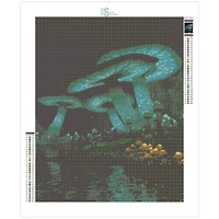 Sparkly Selections Giant Mushroom Diamond Painting Kit, Round Diamonds
