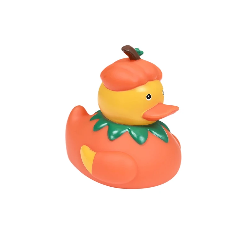 4" Pumpkin Rubber Duck by Creatology™