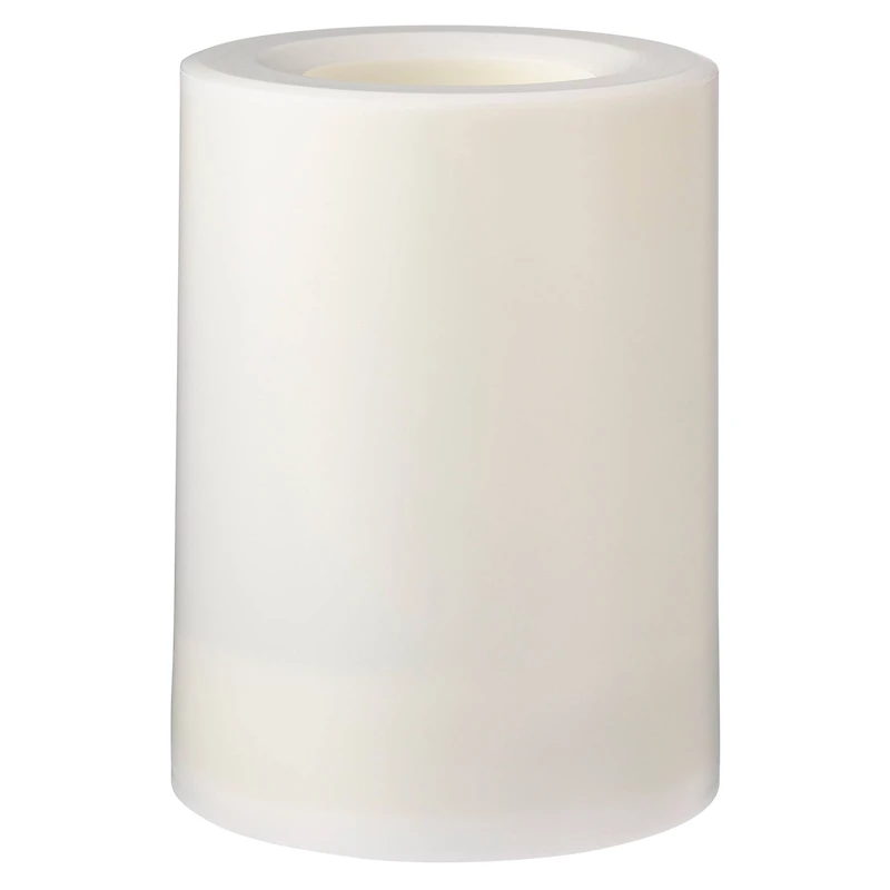 12 Pack: 3" x 4" White LED Outdoor Pillar Candle by Ashland®