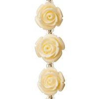 Stone Composite Flower Beads