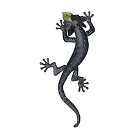 Green Metal Eclectic Wall Decor, 28" x 5"