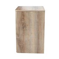 Hello Honey® Coastal Oak End Table with Storage