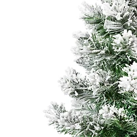 Full Flocked Angel Pine Artificial Mini Christmas Tree - 24" - Unlit