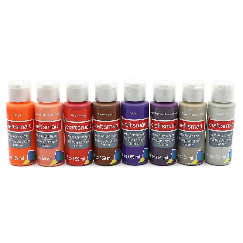 Satin Classic Acrylic Paint Set by Craft Smart®