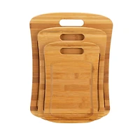 Kitchen Details Large Curved Bamboo Cutting Board