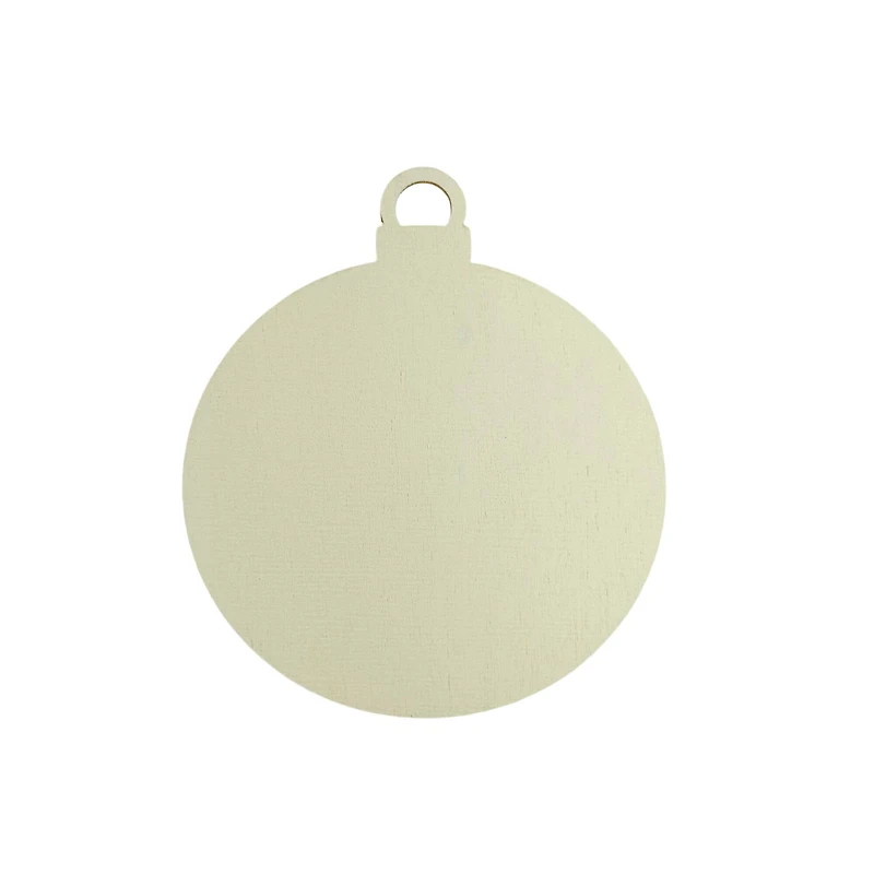3.25" DIY Plywood Bulb Ornaments, 50ct. by Make Market®