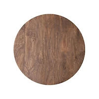 Hello Honey® 19.5" Brown Stained Finish Mango Wood Side Table