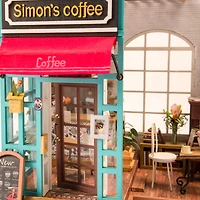 Rolife® Simon's Coffee Shop DIY Miniature House Kit
