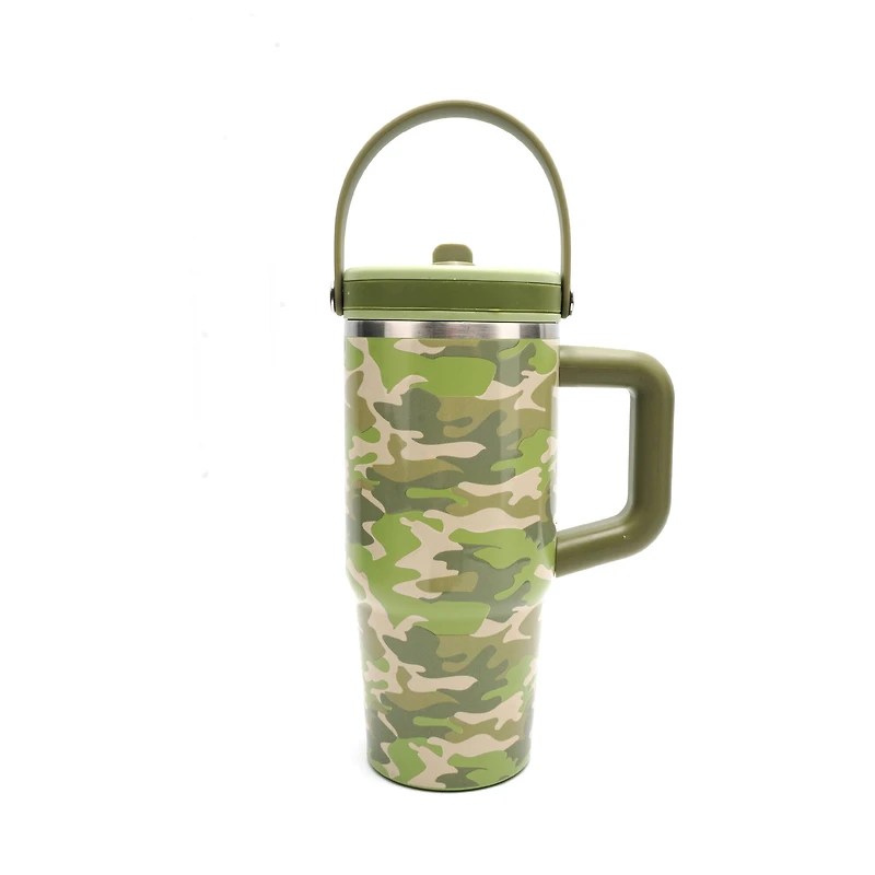 20oz. Camouflage Stainless Steel Insulated Tumbler by Ashland®
