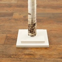 5ft. Pre-Lit Birch Artificial Christmas Tree, Warm White LED Lights