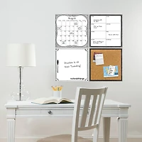 WallPops Dry Erase Calendar & Corkboard Set