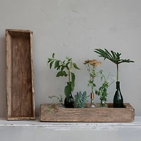 Hello Honey® 33" Natural Decorative Wood Tray